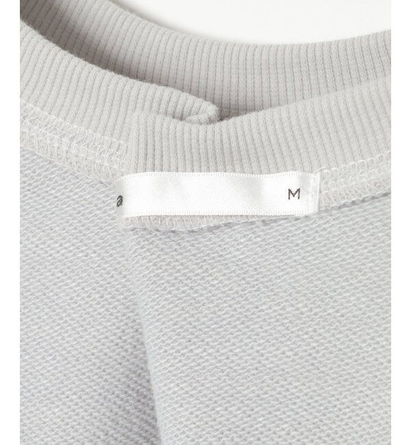 ikka「裏毛ロゴスウェット」|パーカー|