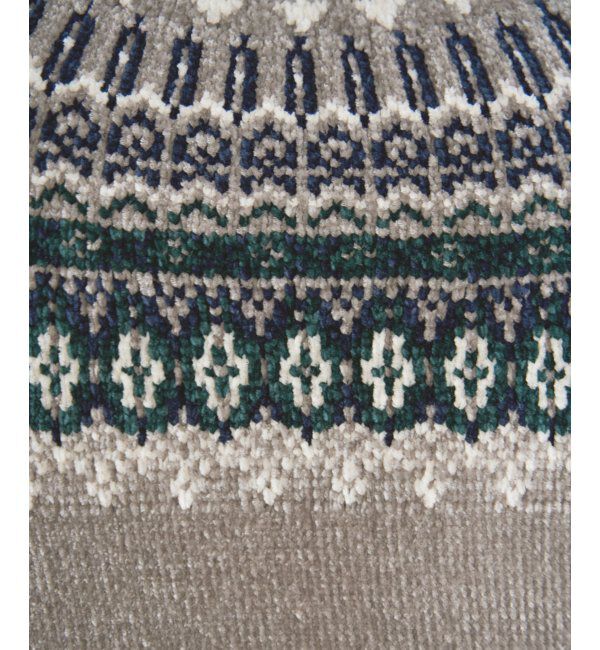 ikka「モール求心柄ニット」|プルオーバー|