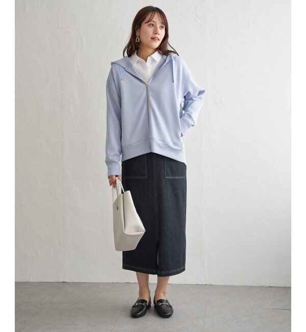 ikka「GOKU楽カノコダンボールパーカ」|パーカー|