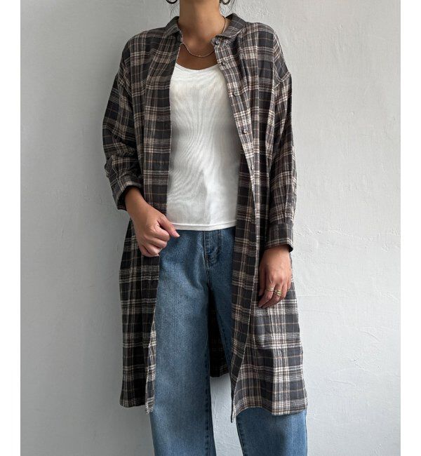 Lbc with Life「コットンチェック3WAYワンピース」|ワンピース|