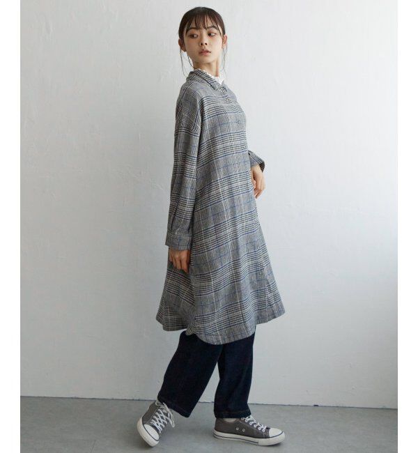 Lbc with Life「コットンチェック3WAYワンピース」|ワンピース|