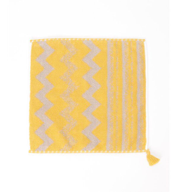 Lbc with Life「シェブロンボーダータオルハンカチ」|タオル|