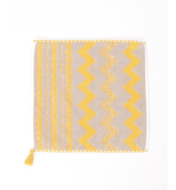 Lbc with Life「シェブロンボーダータオルハンカチ」|タオル|