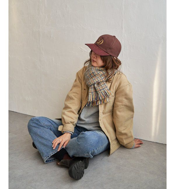 Lbc with Life「MIX織 細幅マフラー」|マフラー|