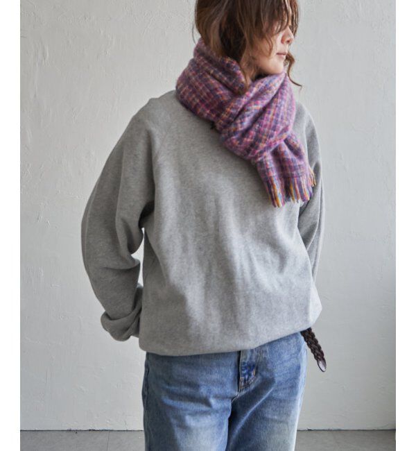 Lbc with Life「MIX織 細幅マフラー」|マフラー|