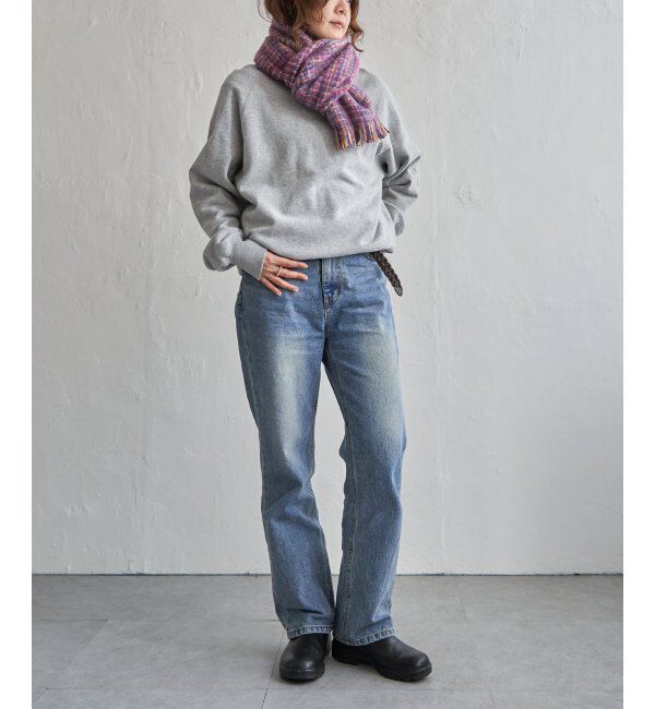 Lbc with Life「MIX織 細幅マフラー」|マフラー|