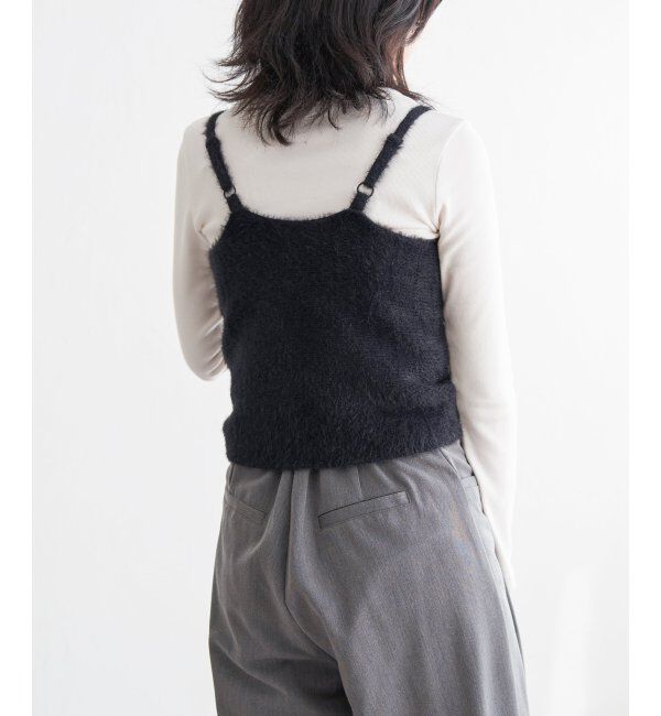 VENCE share style「ツイストニットビスチェ」|タンクトップ|