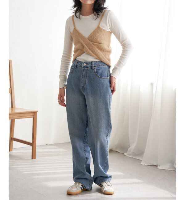 VENCE share style「ツイストニットビスチェ」|タンクトップ|