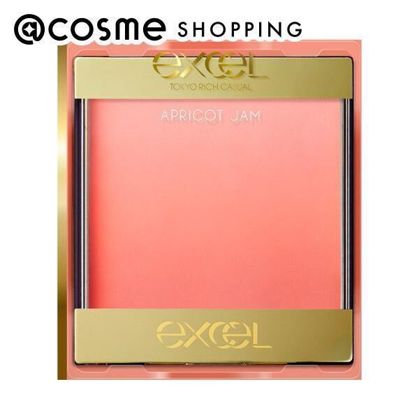 エクセル「エクセル オーラティックブラッシュ AB02（アプリコットジャム） 本体 (8g)」|チーク|その他
