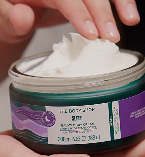THE BODY SHOP「ウェルネス バーミィボディクリーム ラベンダー&ベチバー 200mL」|ボディ保湿|