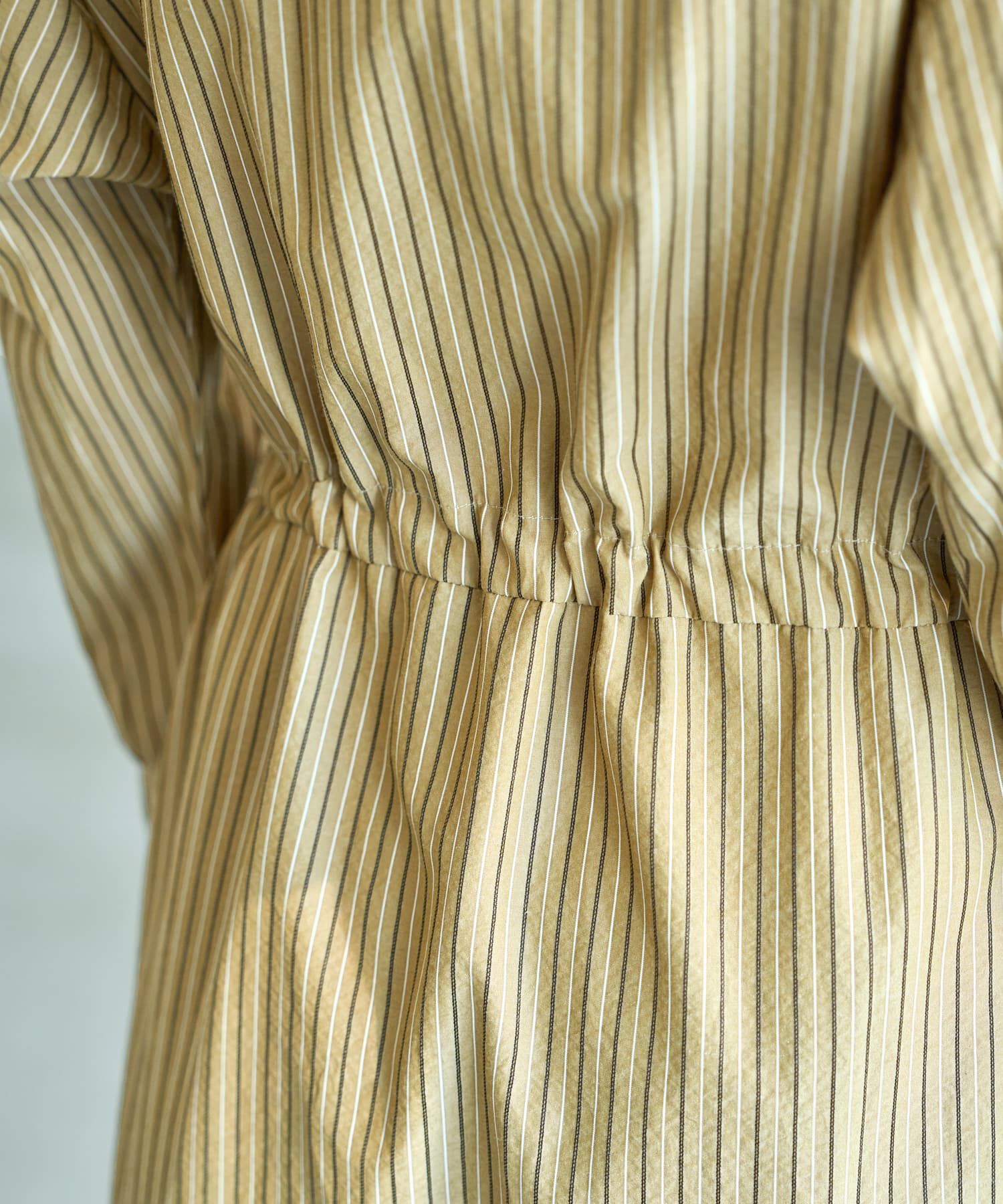 STYLE DELI「【LUXE】交互ストライプ柄シャツワンピース」|ワンピース|