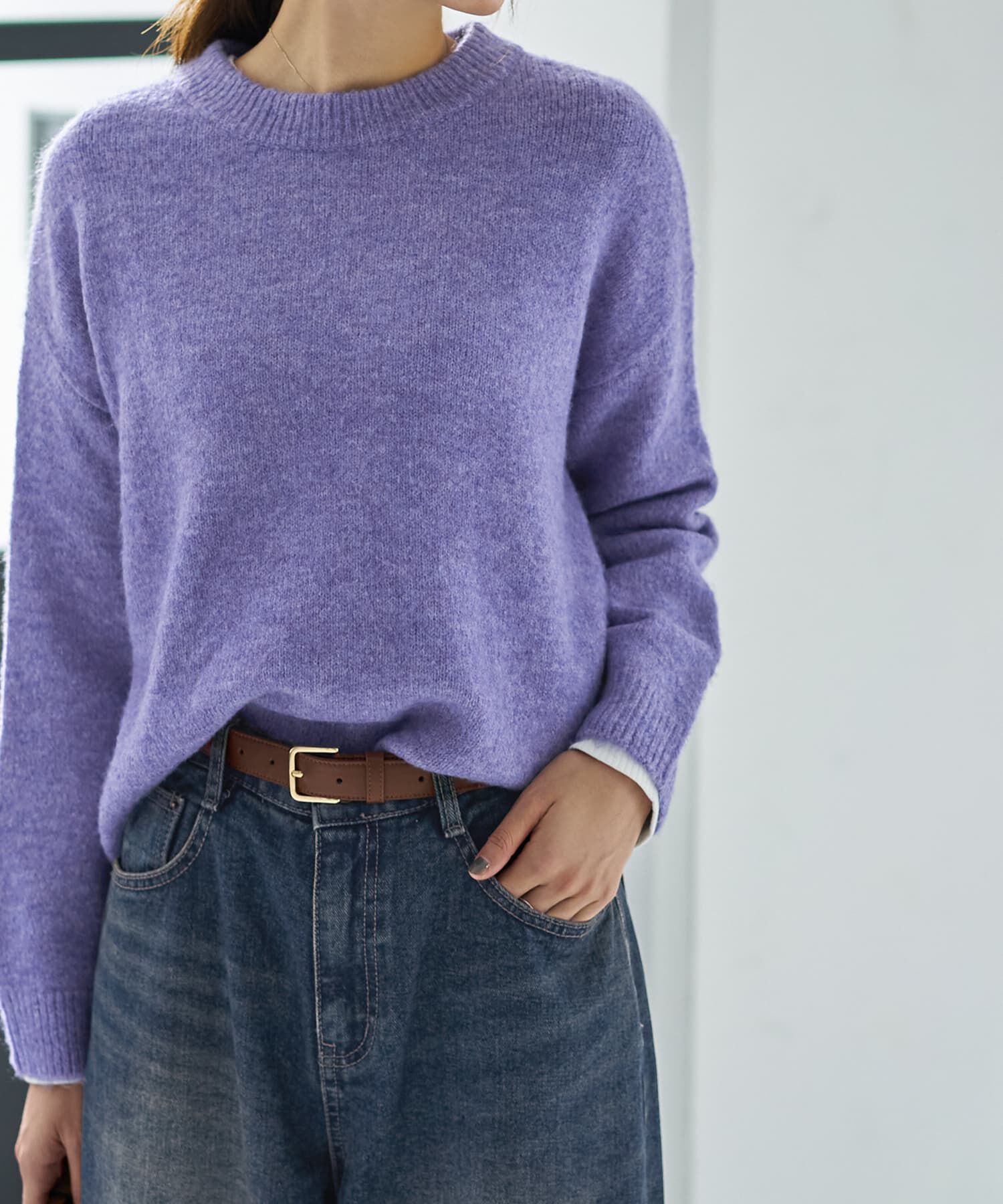 STYLE DELI「敏感肌対策◆中に着るコットンカットソートップス」|Tシャツ・カットソー|