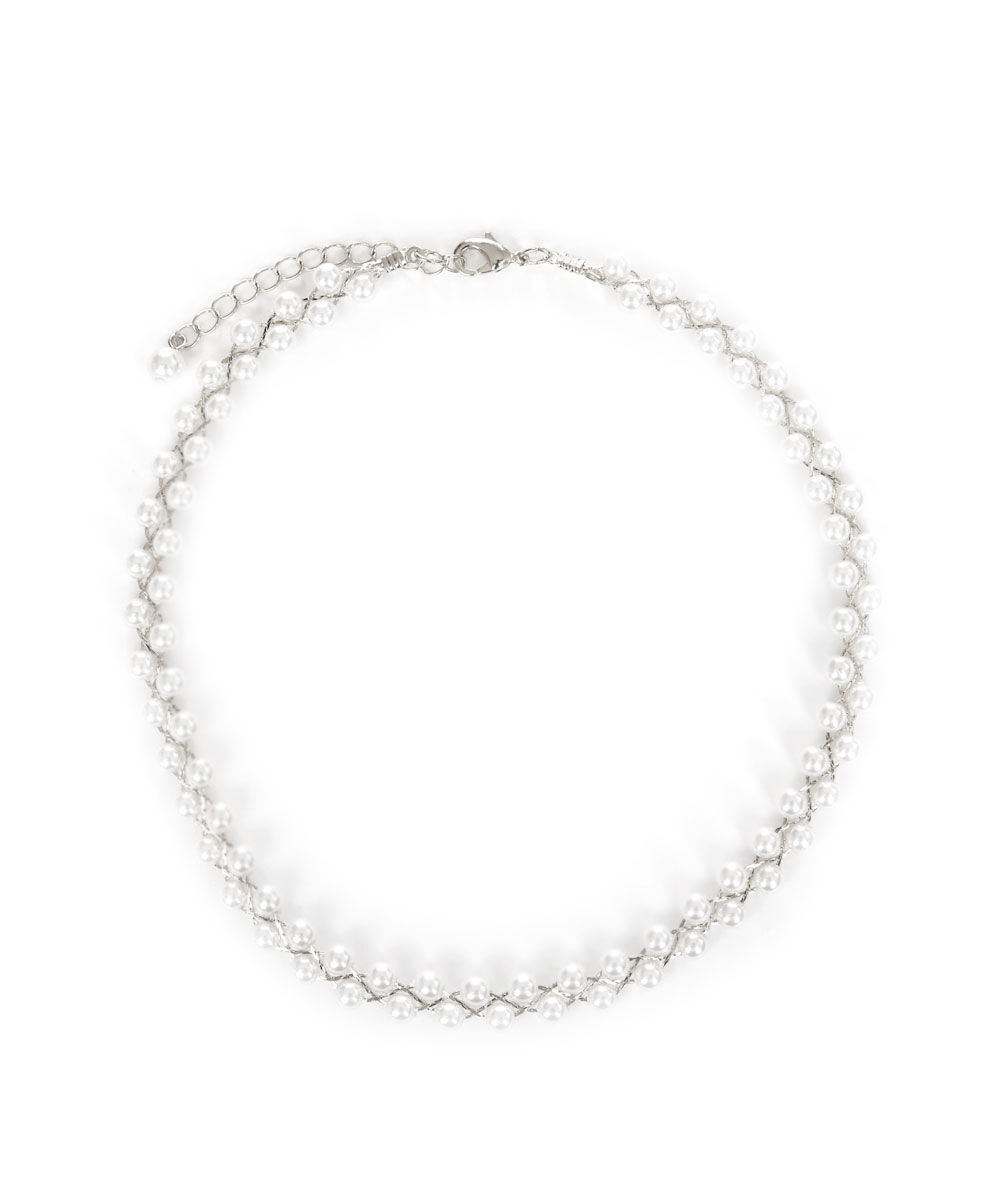 colleca la「2連パールチョーカー」|ネックレス|