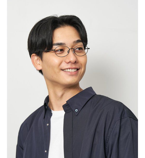  「Zoff｜SHIBATA HIKARI｜メガネ｜メタルフレーム｜伊達・度付き レンズ交換券付」|メガネ|