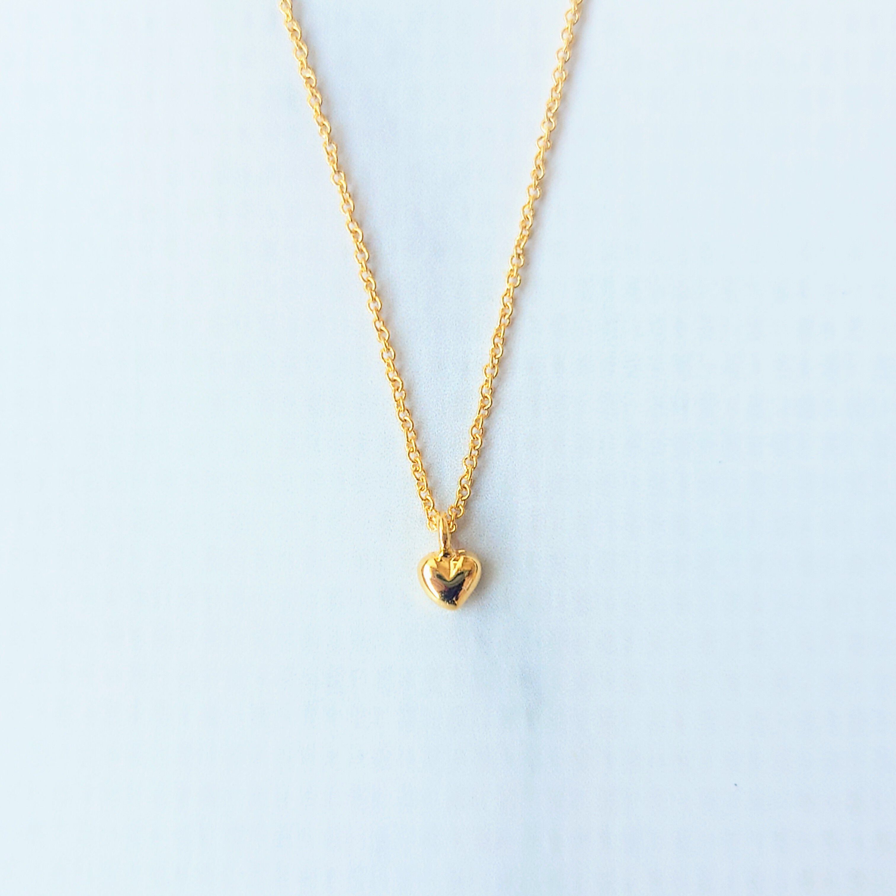 MARQUISE「ミニマルハートネックレス」|ネックレス|ゴールド