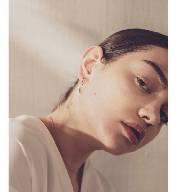 ete「フープイヤリング M」|イヤリング|