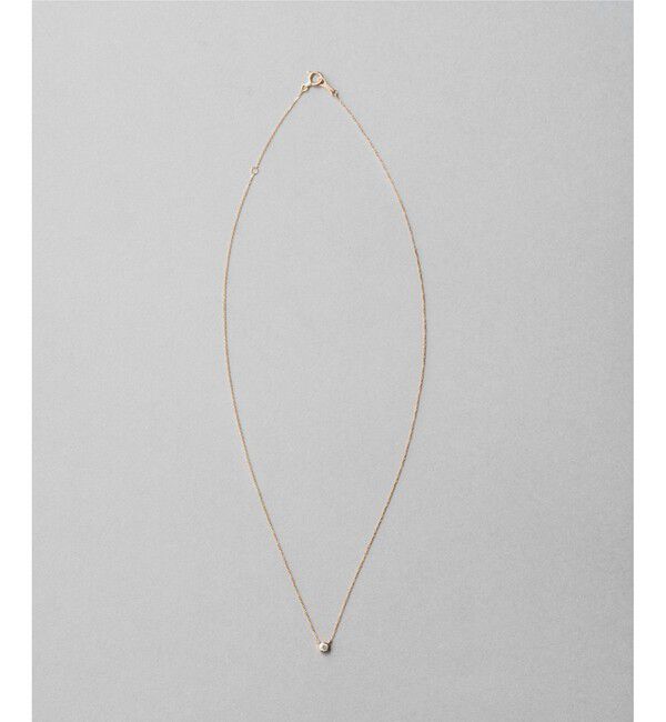 ete「K18 ダイヤモンド ネックレス「ブライト」」|ネックレス|