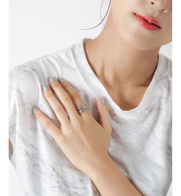 Jouete「ジェンダレス レイヤード リング」|リング|