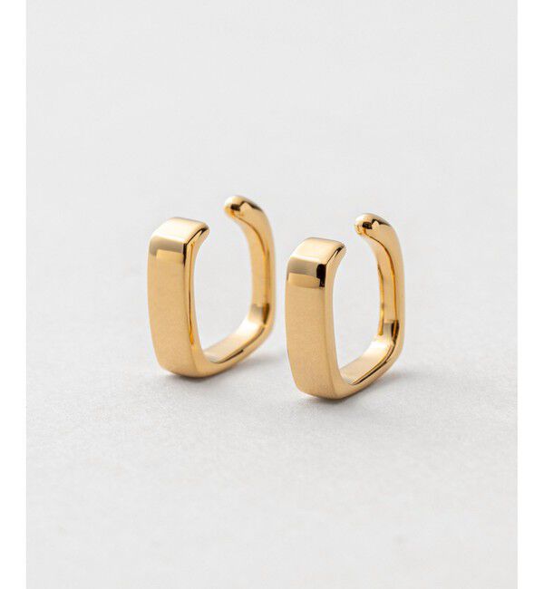 Jouete「イヤリング スクエア」|イヤリング|イエローゴールド