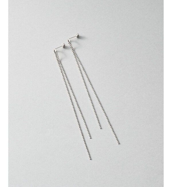 Jouete「ピアス ボールチェーン」|ピアス|