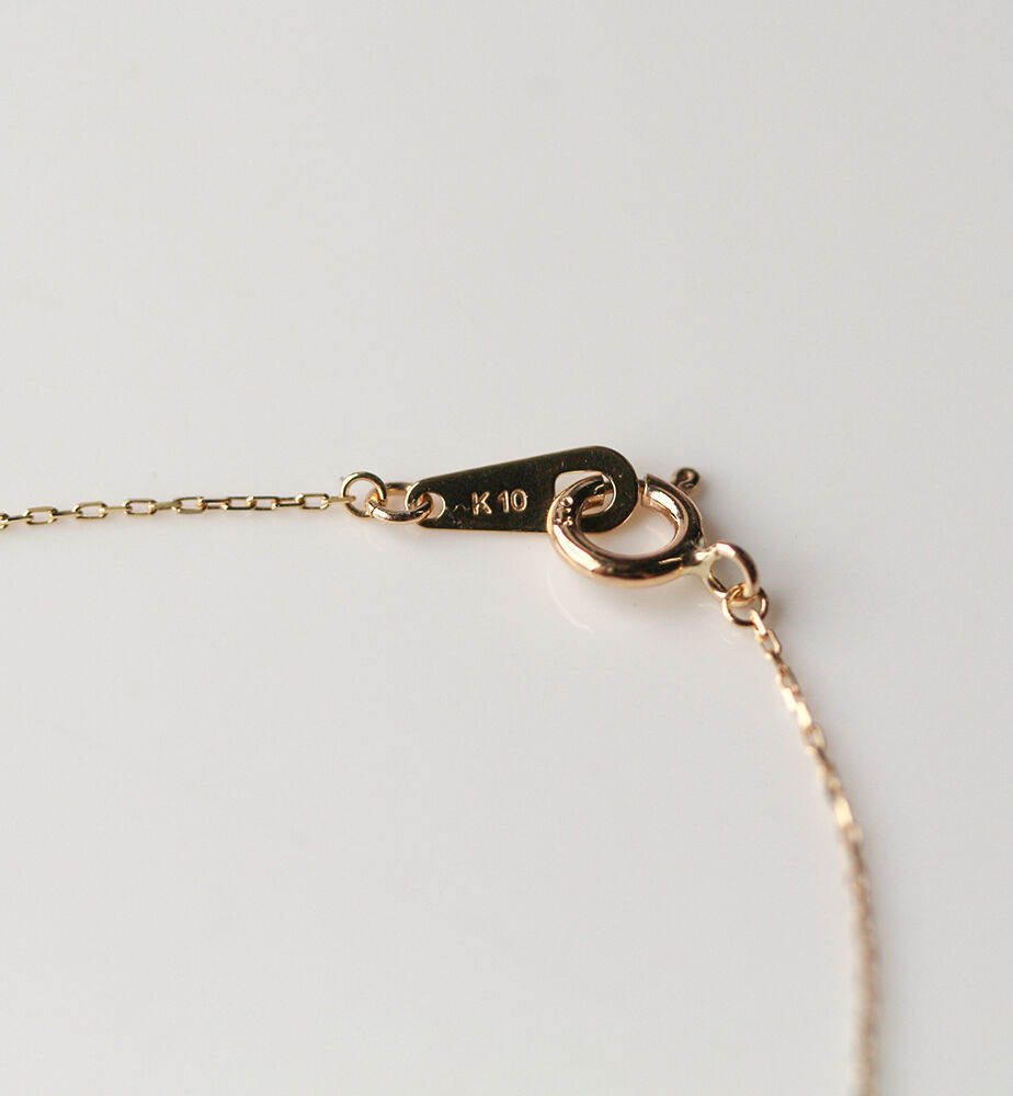  「オパール ステーション ネックレス | K10YG」|ネックレス|