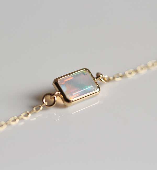  「オパール ブレスレット | K10YG」|ブレスレット・バングル|