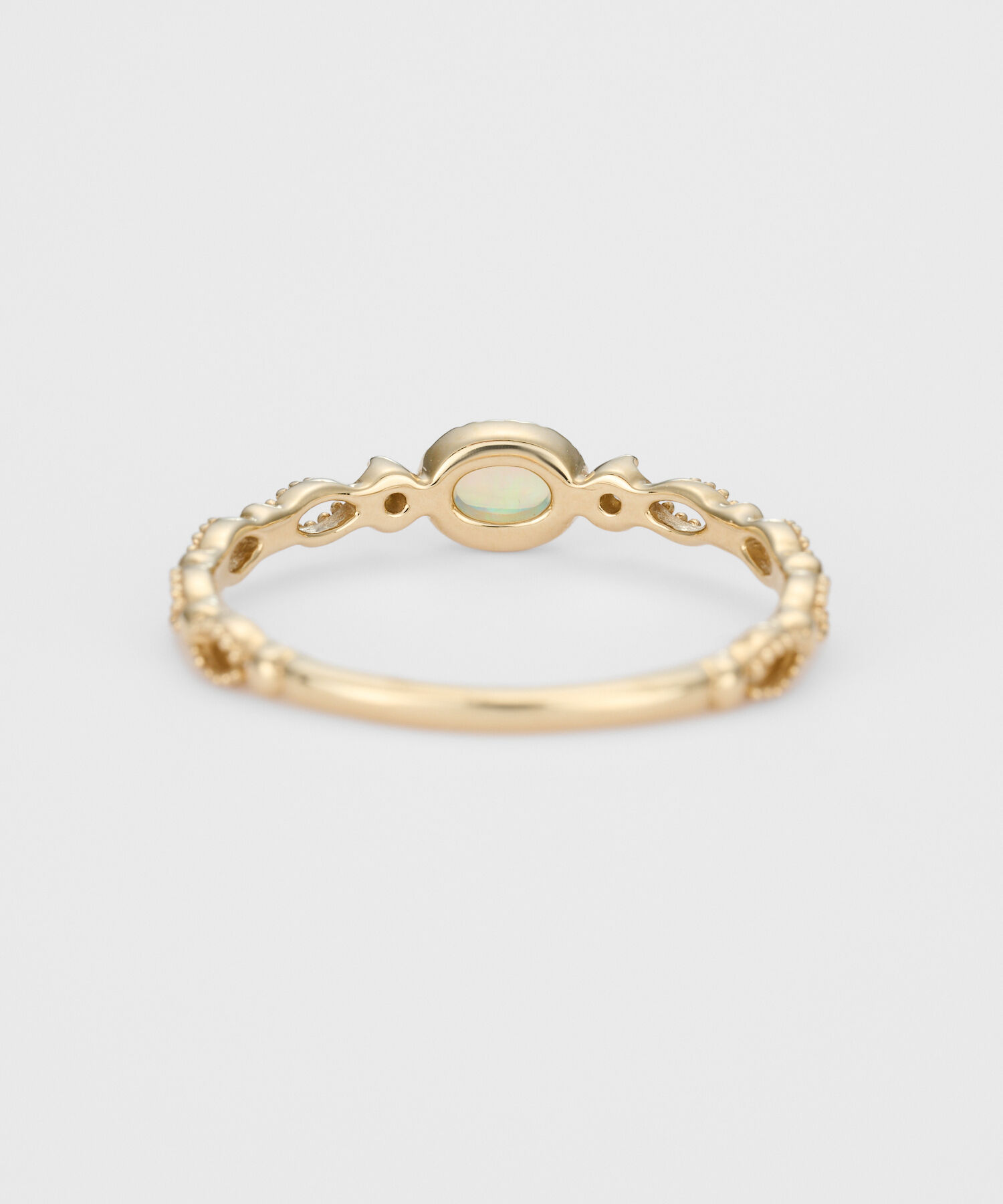 agete「K5オパール／ダイヤモンドリング」|リング|