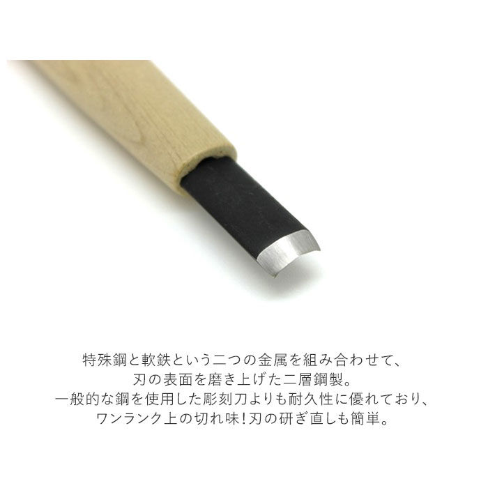 BACKYARD FAMILY「彫刻刀セット 7本 通販 よしはる 三友 彫刻刀 7本組 セット 印刀 平刀 三角刀 丸刀 版画」|ステーショナリー|