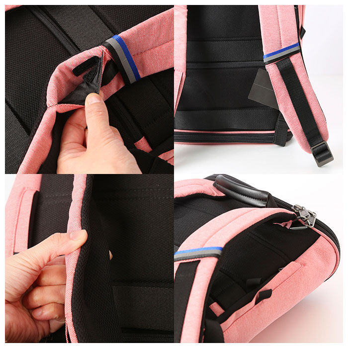 BACKYARD FAMILY「リュック レディース 通勤 通販 NIID ニード UNO II UNO2 20L ピンク」|リュック|