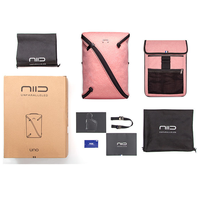 BACKYARD FAMILY「リュック レディース 通勤 通販 NIID ニード UNO II UNO2 20L ピンク」|リュック|