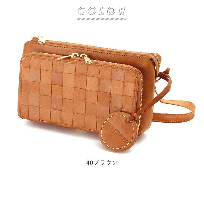 BACKYARD FAMILY「ショルダーバッグ レディース 本革 通販 斜めがけ 革 小さめ お財布ポシェット お財布バッグ」|ショルダー・メッセンジャー|