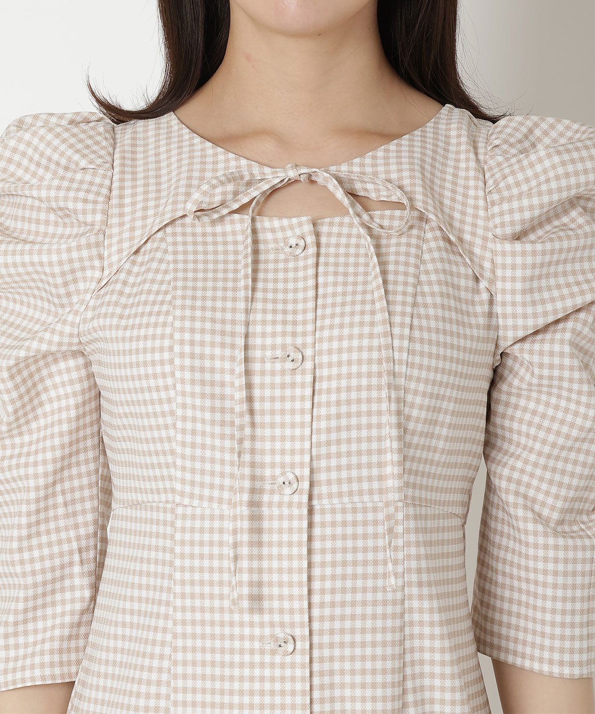 REDYAZEL「デコルテリボンあきマーメイドワンピース」|ワンピース|