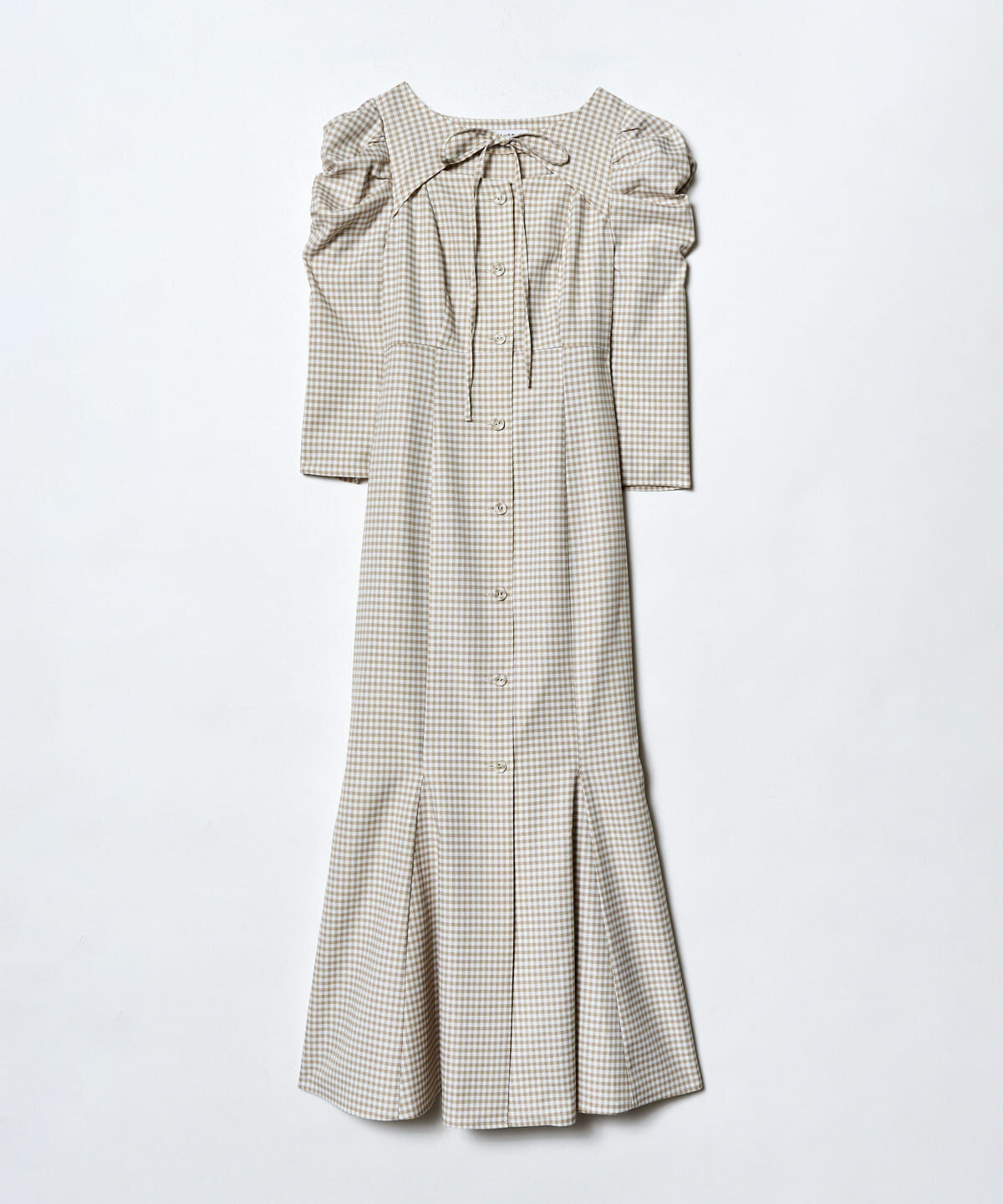 REDYAZEL「デコルテリボンあきマーメイドワンピース」|ワンピース|