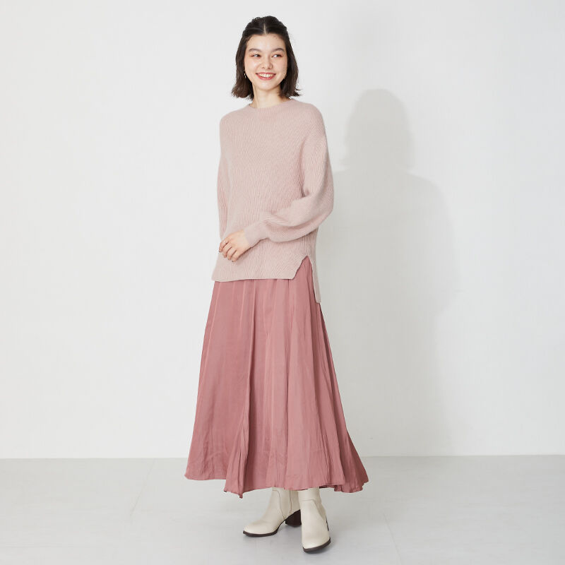 ORiental TRaffic「【 美脚 】 チャンキー ヒール ミドル ブーツ/31408 ヒール6ｃｍ 太ヒール 定番人気」|ショートブーツ|