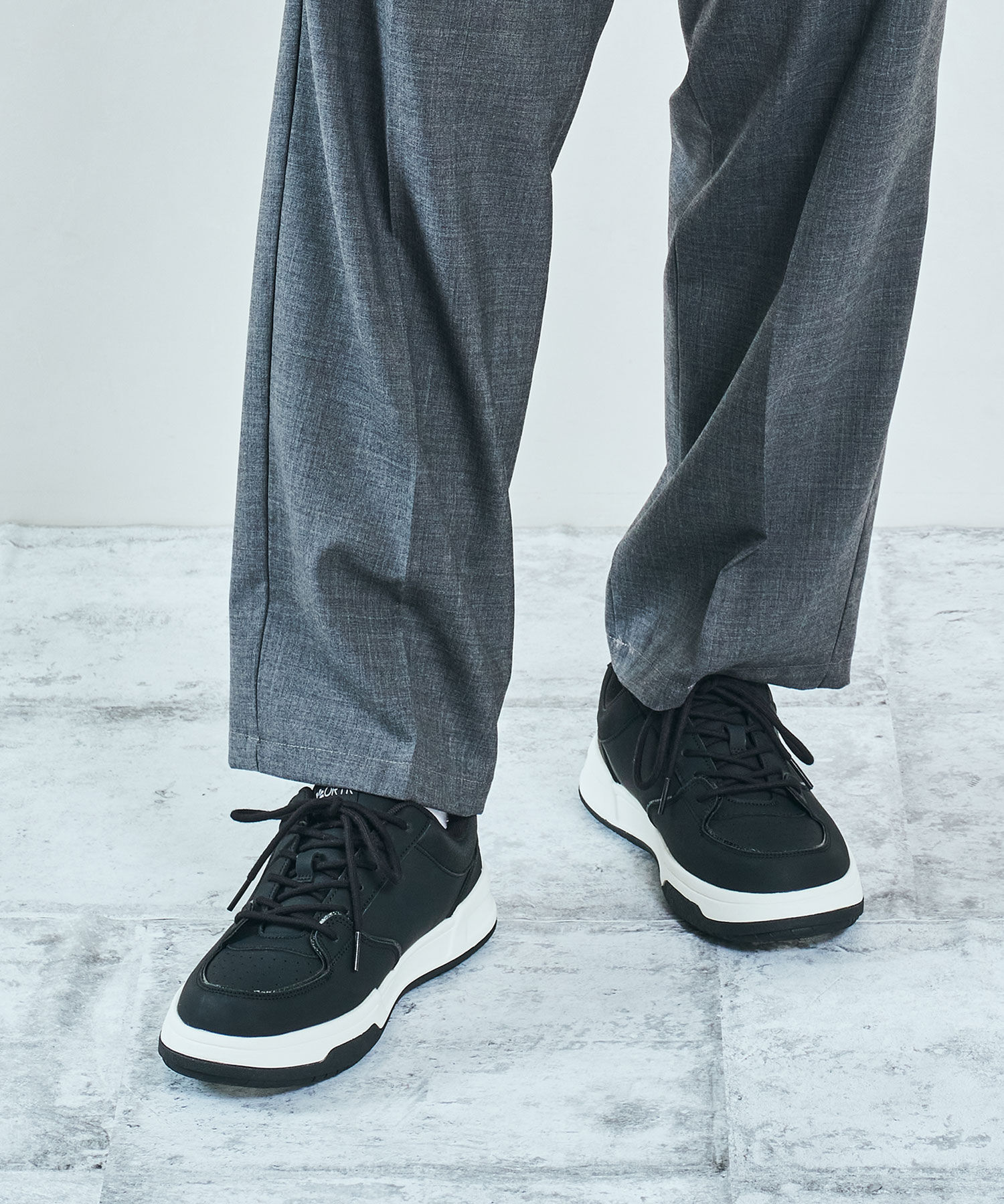 ORiental TRaffic「●2025秋冬新作●パイピングコートソールスニーカー/OT5701」|スニーカー|