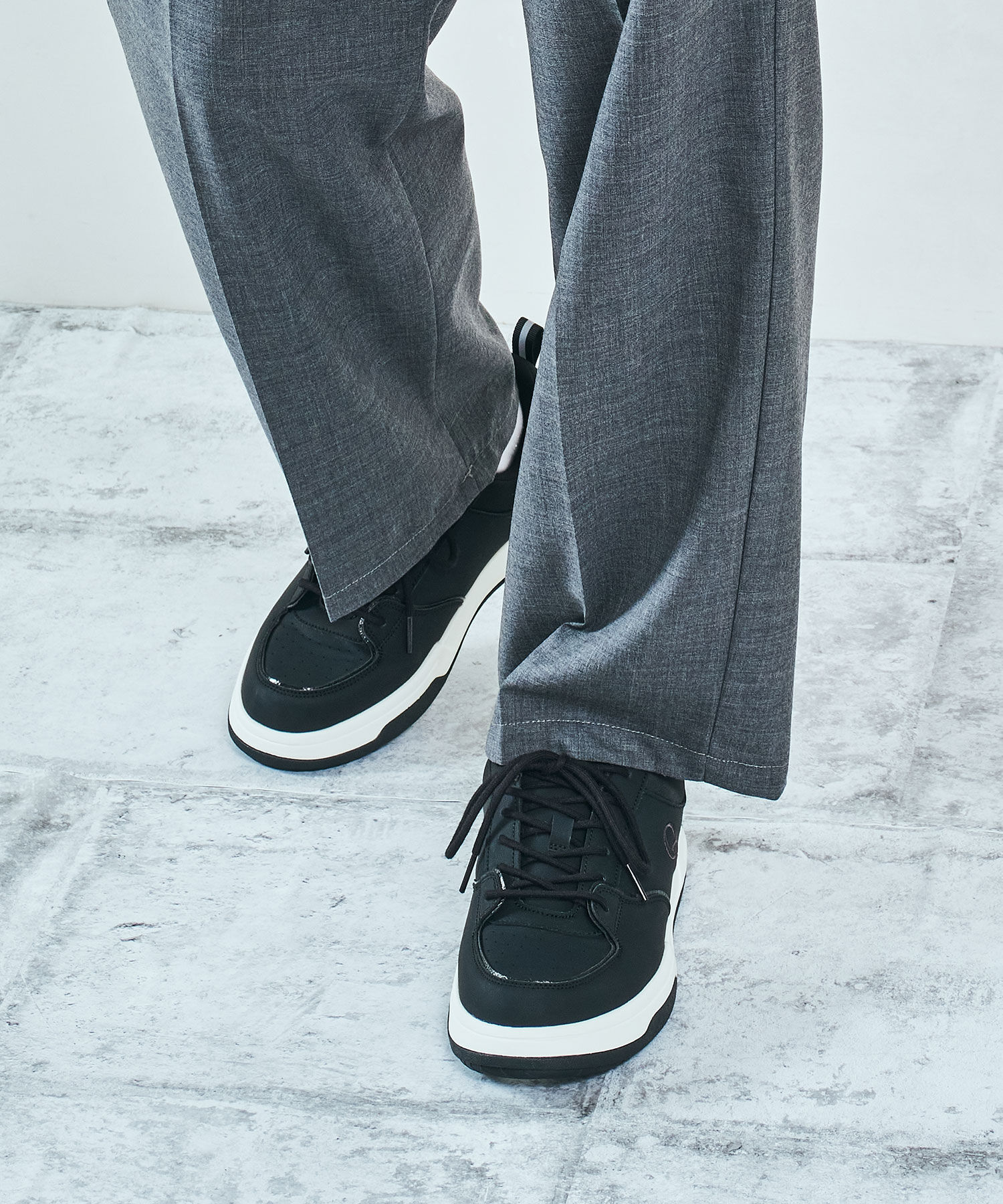 ORiental TRaffic「●2025秋冬新作●パイピングコートソールスニーカー/OT5701」|スニーカー|