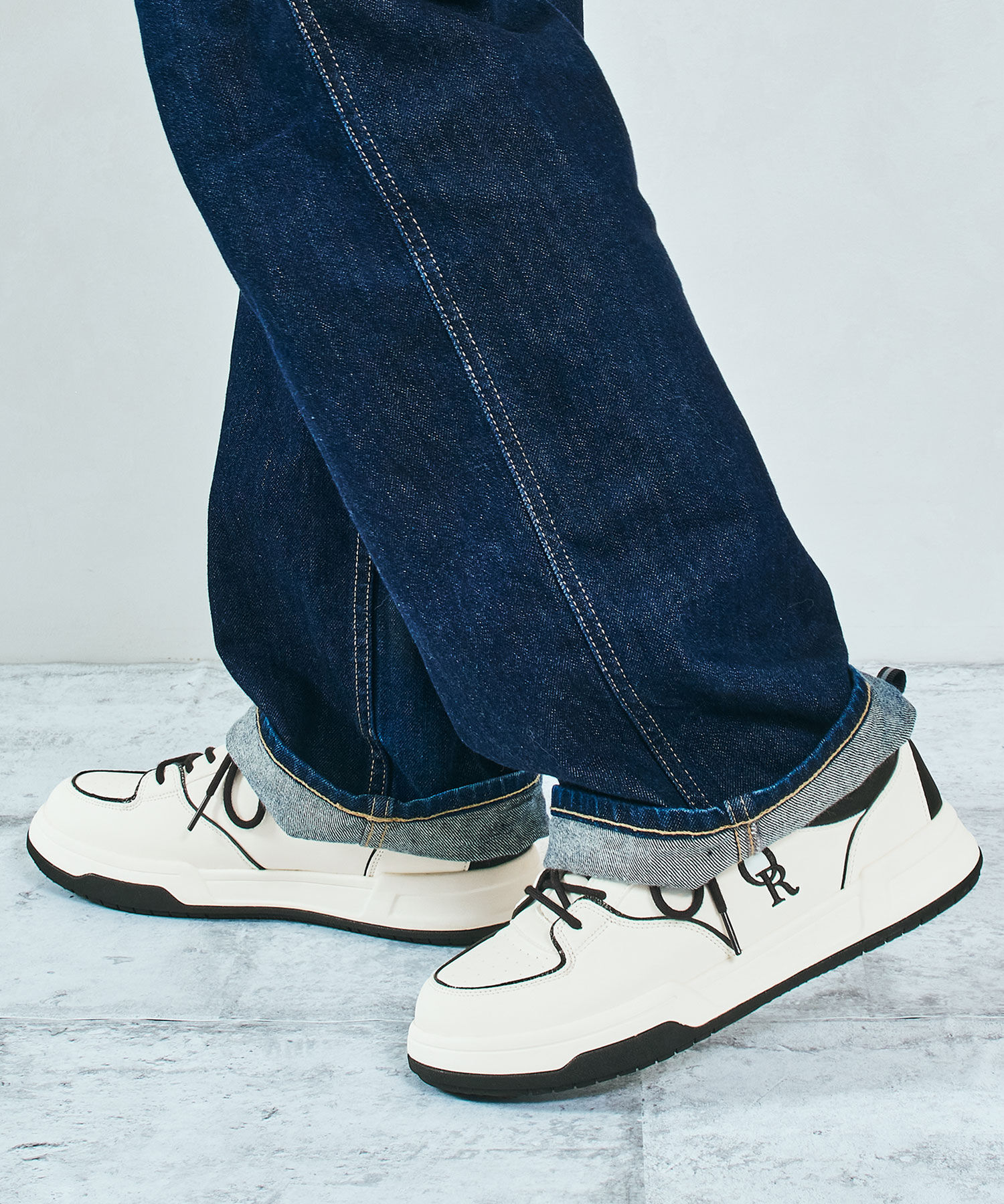 ORiental TRaffic「●2025秋冬新作●パイピングコートソールスニーカー/OT5701」|スニーカー|