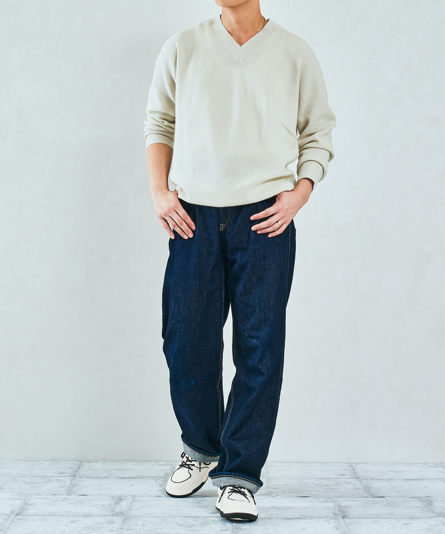 ORiental TRaffic「●2025秋冬新作●パイピングコートソールスニーカー/OT5701」|スニーカー|