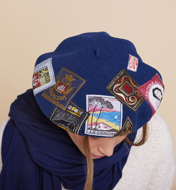 LAULHERE「【ロレール】エリダン/ブルーロレール ウール/ベレー メンズ レディース/ERIDAN」|ハンチング・ベレー帽|