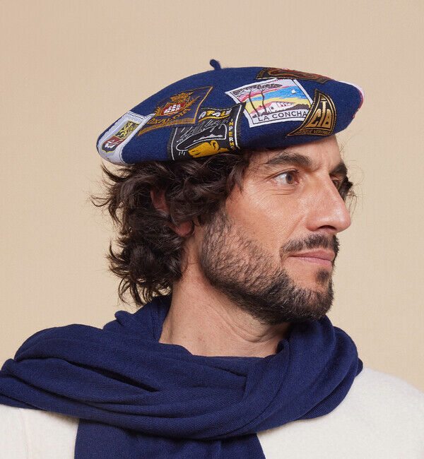 LAULHERE「【ロレール】エリダン/ブルーロレール ウール/ベレー メンズ レディース/ERIDAN」|ハンチング・ベレー帽|