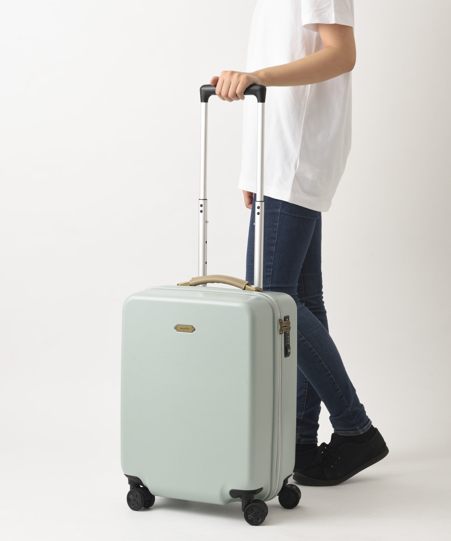 MILESTO「MILESTO UTILITY ハードキャリー キャビンサイズ ストッパー付」|キャリーケース|