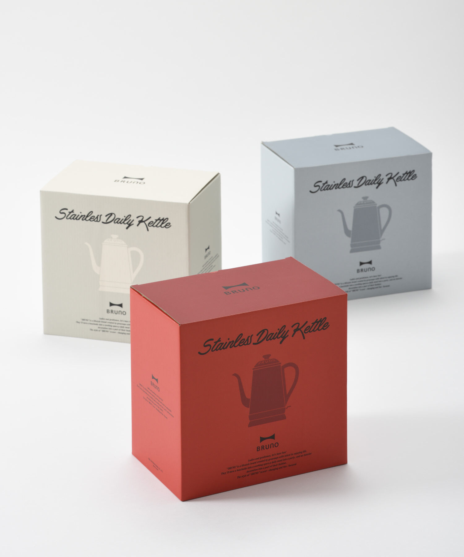 BRUNO「ステンレスデイリーケトル」|電化製品|