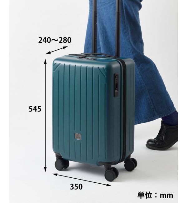 MILESTO「拡張式キャリー キャビンサイズ サイドストッパー付」|キャリーケース|