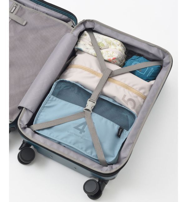 MILESTO「拡張式キャリー キャビンサイズ サイドストッパー付」|キャリーケース|