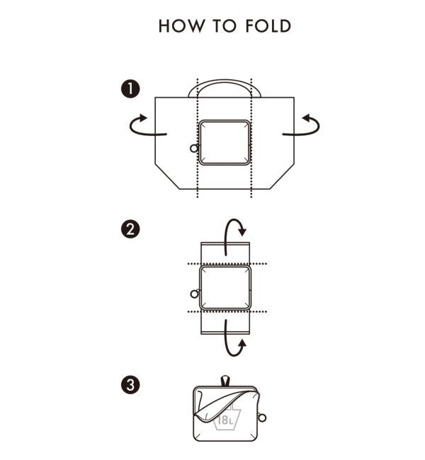 MILESTO「MILESTO UTILITY ポケッタブルトートバッグ 18L」|トートバッグ|