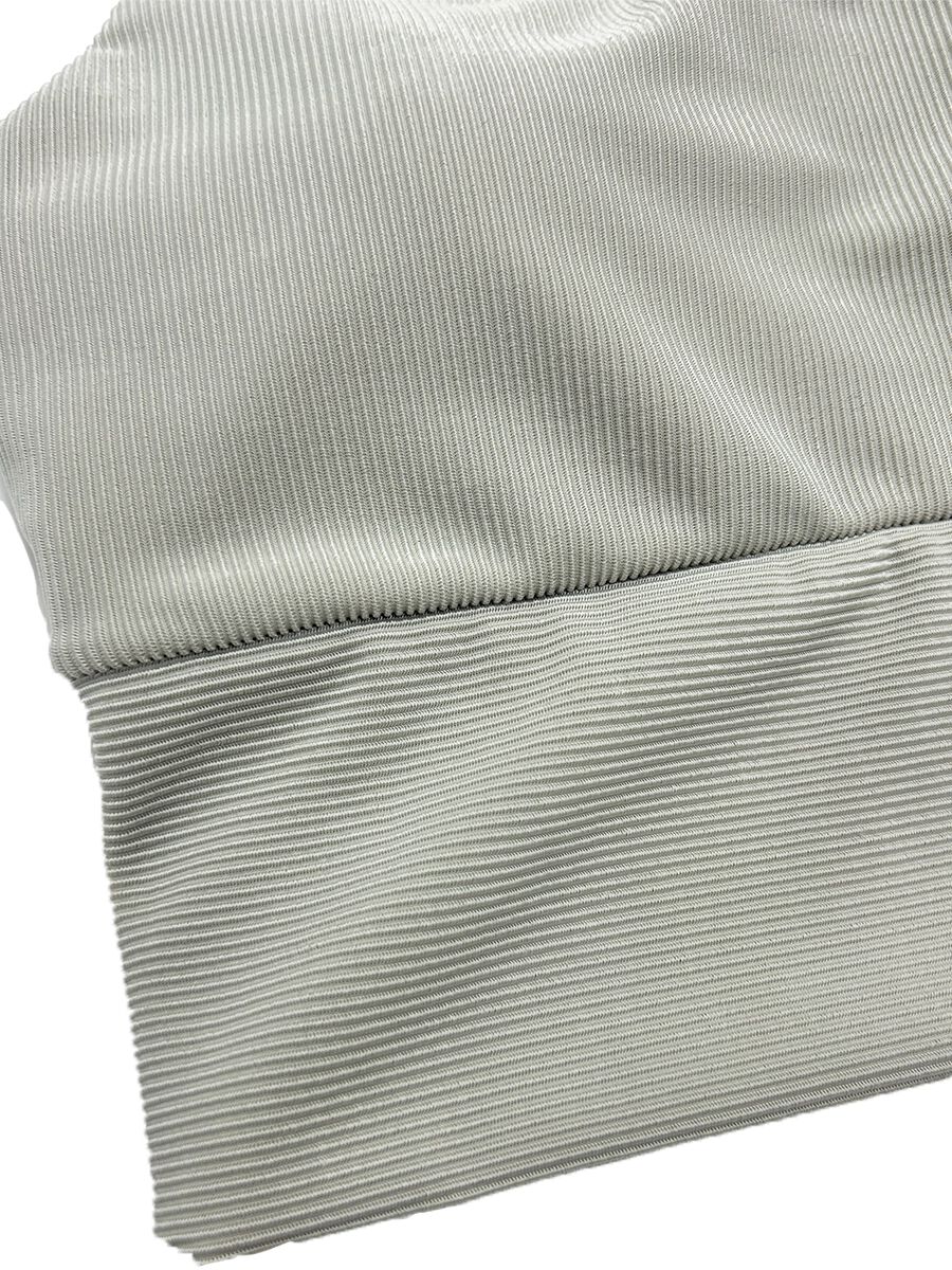 ALBOVE「リブ素材ストラッピーショルダーブラ」|ビキニ|