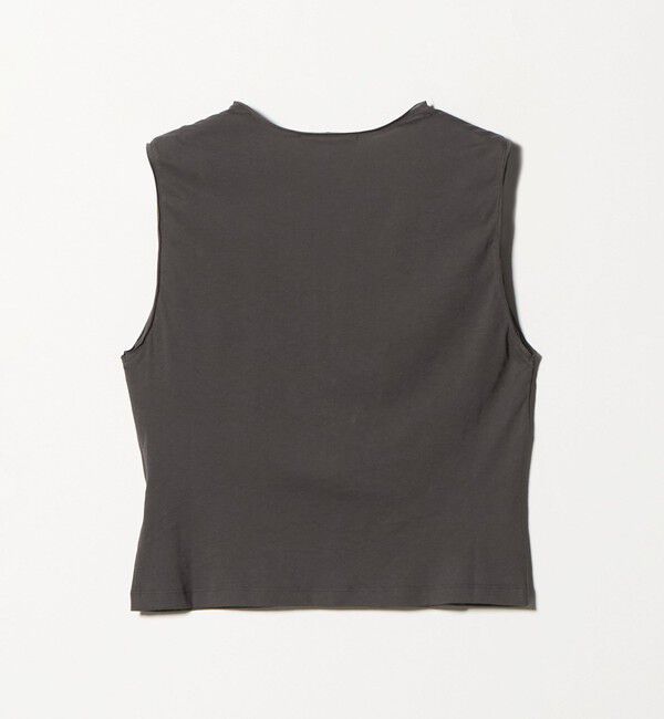 ASTRAET「＜ASTRAET＞ハイゲージ テンジク  ボタン Uネックベスト」|Tシャツ・カットソー|