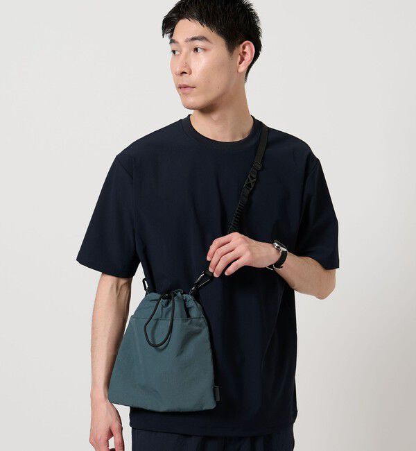 UNITED ARROWS green label relaxing「【別注】＜fellowww＞GLR 巾着 ショルダーバッグ」|ショルダー・メッセンジャー|DK.GREEN