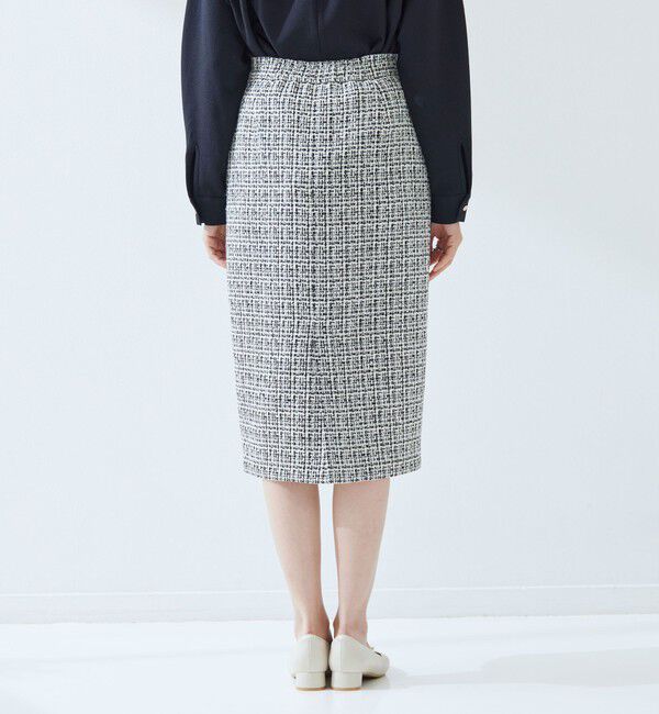 UNITED ARROWS green label relaxing「ツイードライク タイト スカート」|タイト|