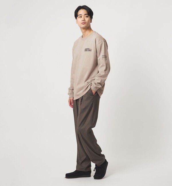 UNITED ARROWS green label relaxing「【別注】＜Manhattan Portage＞プリント 長袖 Tシャツ」|Tシャツ・カットソー|